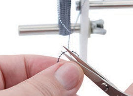 Cutting the material